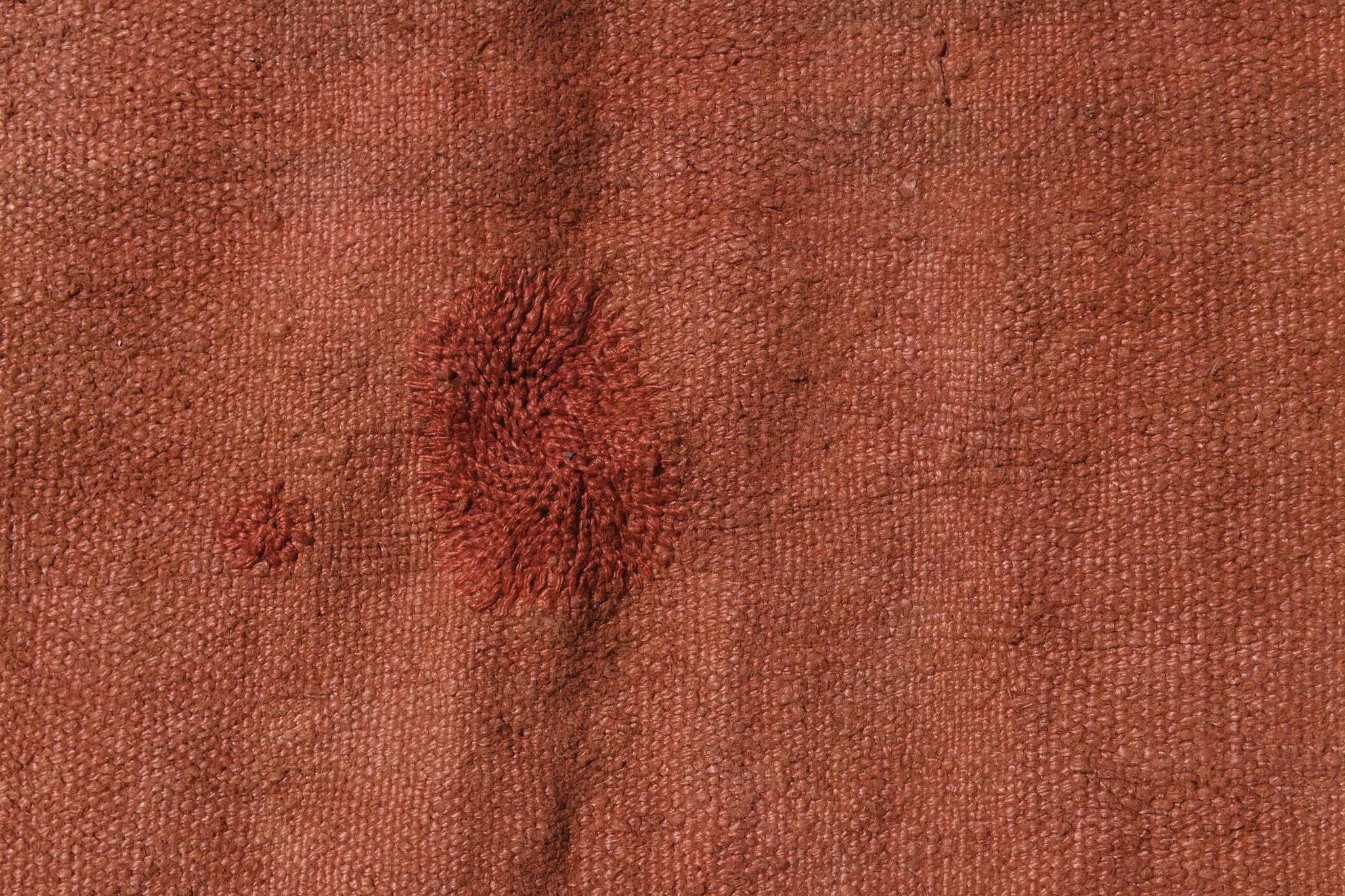 5x10 Burnt Orange Designer Vintage Oushak Kilim Rug, 164x305 Cm