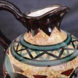 Saint Jean de Bretagne ceramic liqueur set, 5 pieces