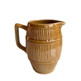 Vintage wicker pattern pitcher