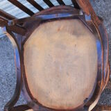 Pair of Baumann bistro chairs