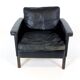 Leather armchair, Mio, Sweden, 1960