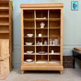 Grand meuble à casiers en chêne (rénové)