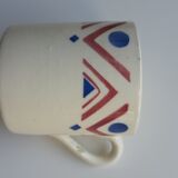 6 coffee cups Digoin Badonviller Sarreguemines