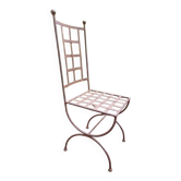 Chaise Fer Forgé