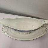 White ceramic gravy boat