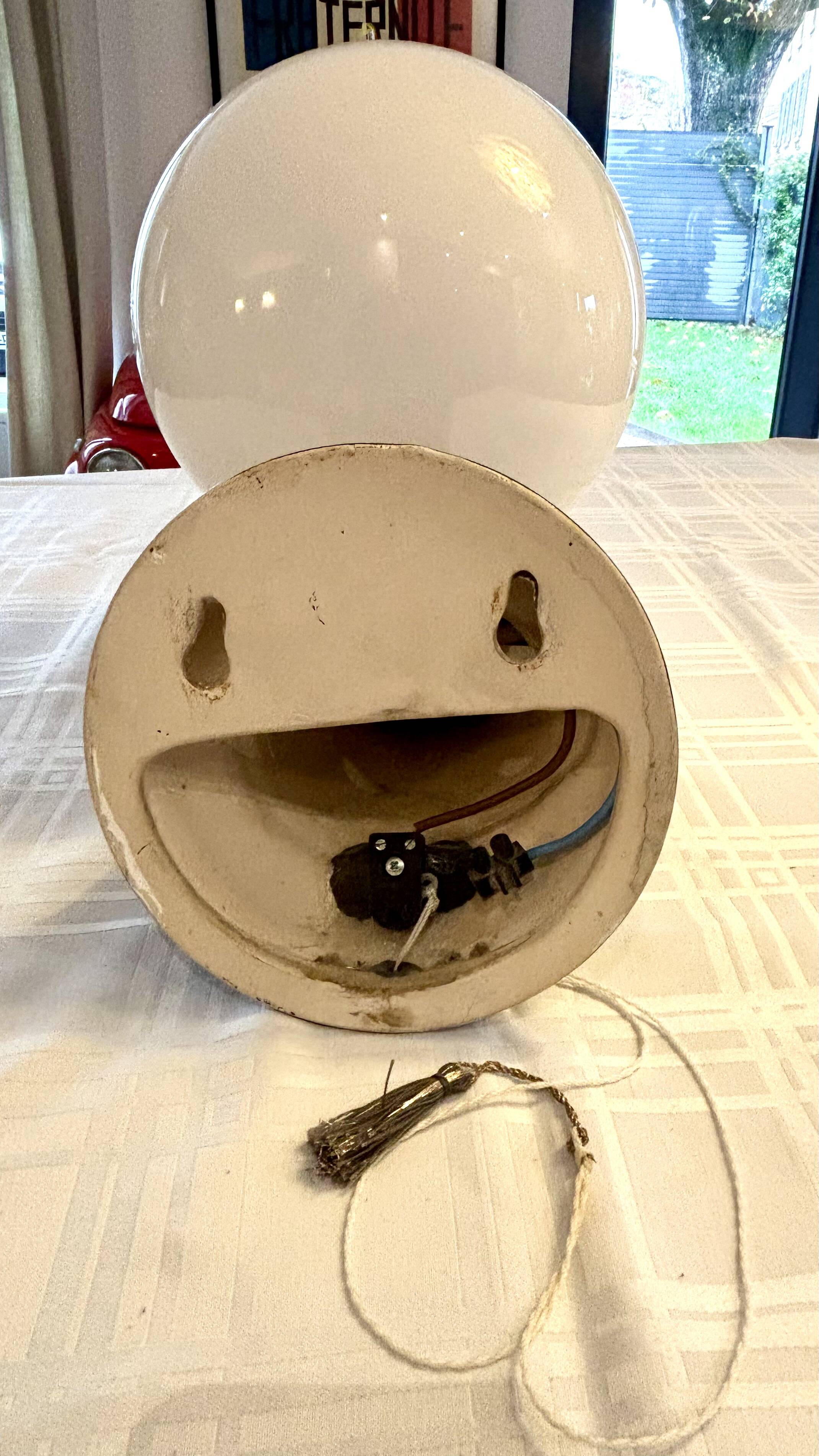 Pair of handmade ceramic wall sconces