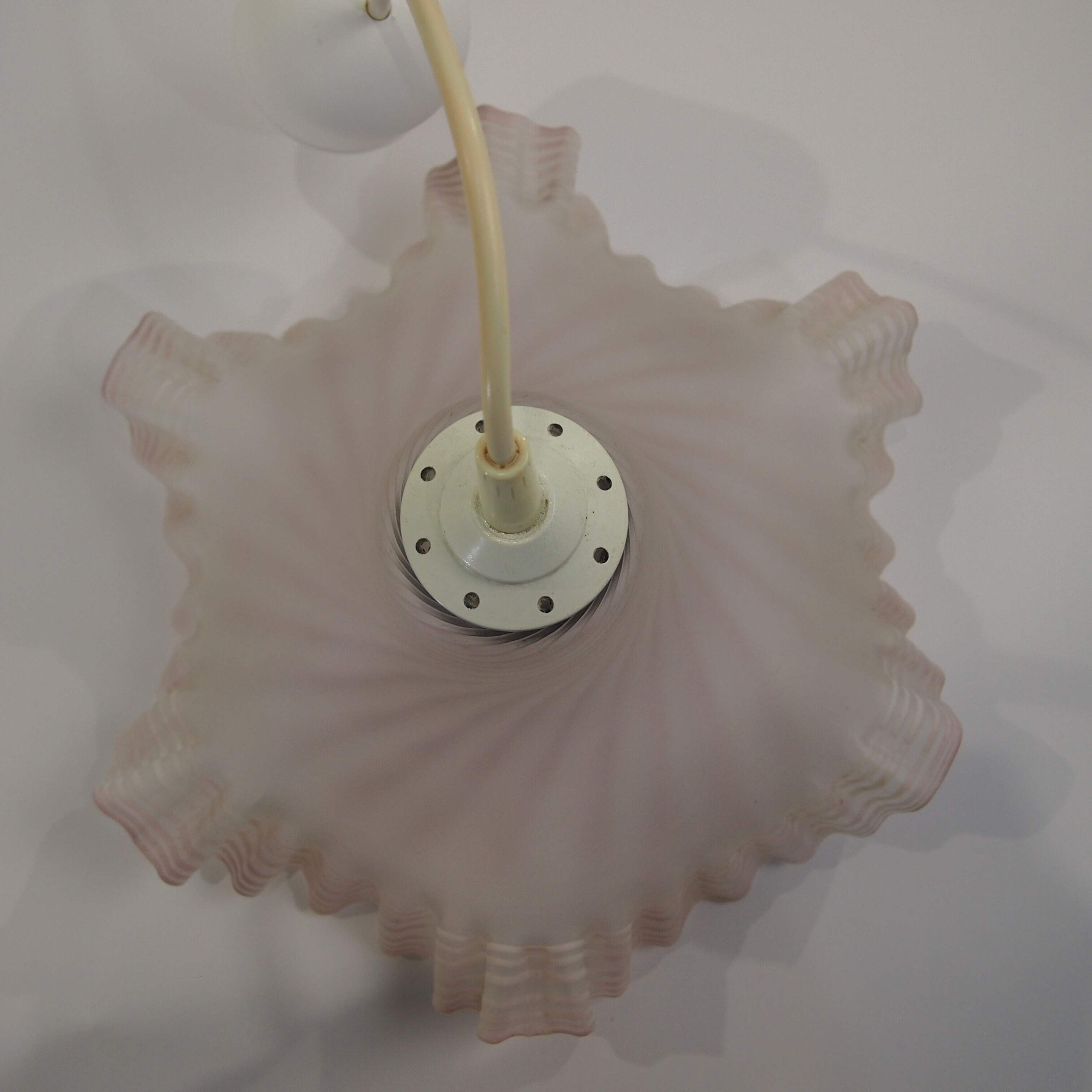 Lace hanging lamp