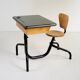 Desk One Place by Jean Prouvé, France 1940