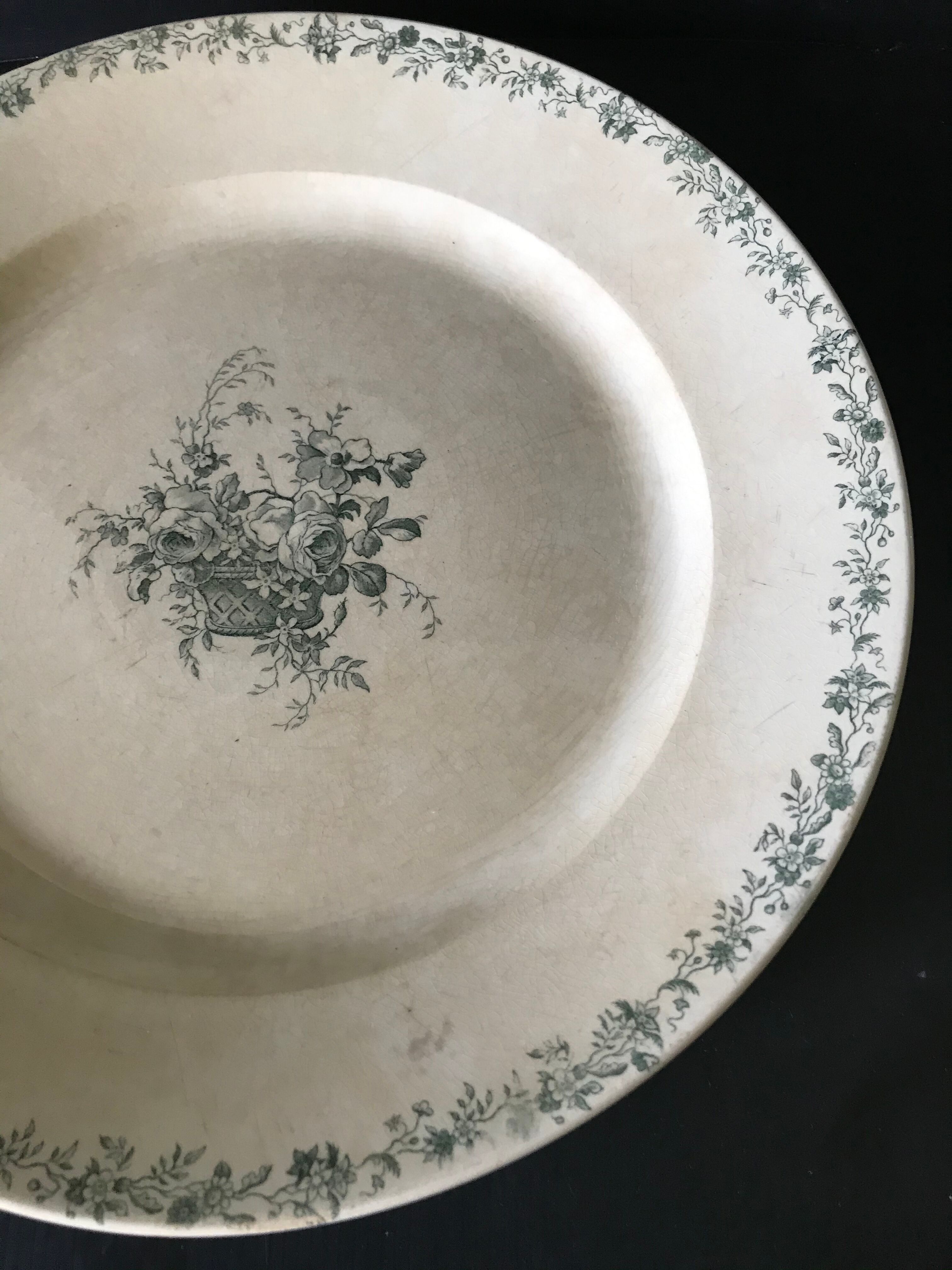 Dish Terre De Fer Gien