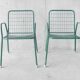Paire de fauteuils EMU, modèle Rio, vertes