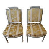2 Louis XVI style chairs