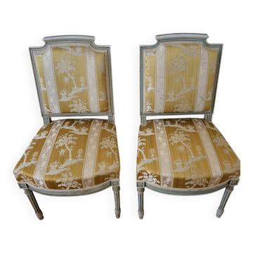 2 Louis XVI style chairs