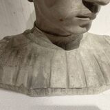 Sculpted plaster cast Bust of a young man 20th century