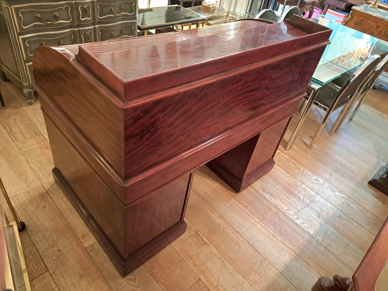 Cylinder desk stamped Holland & Sons