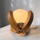 1980s pin support ball desk lamp