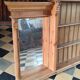 Antique pine glassware