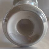 Danish design iridescent white candle holder