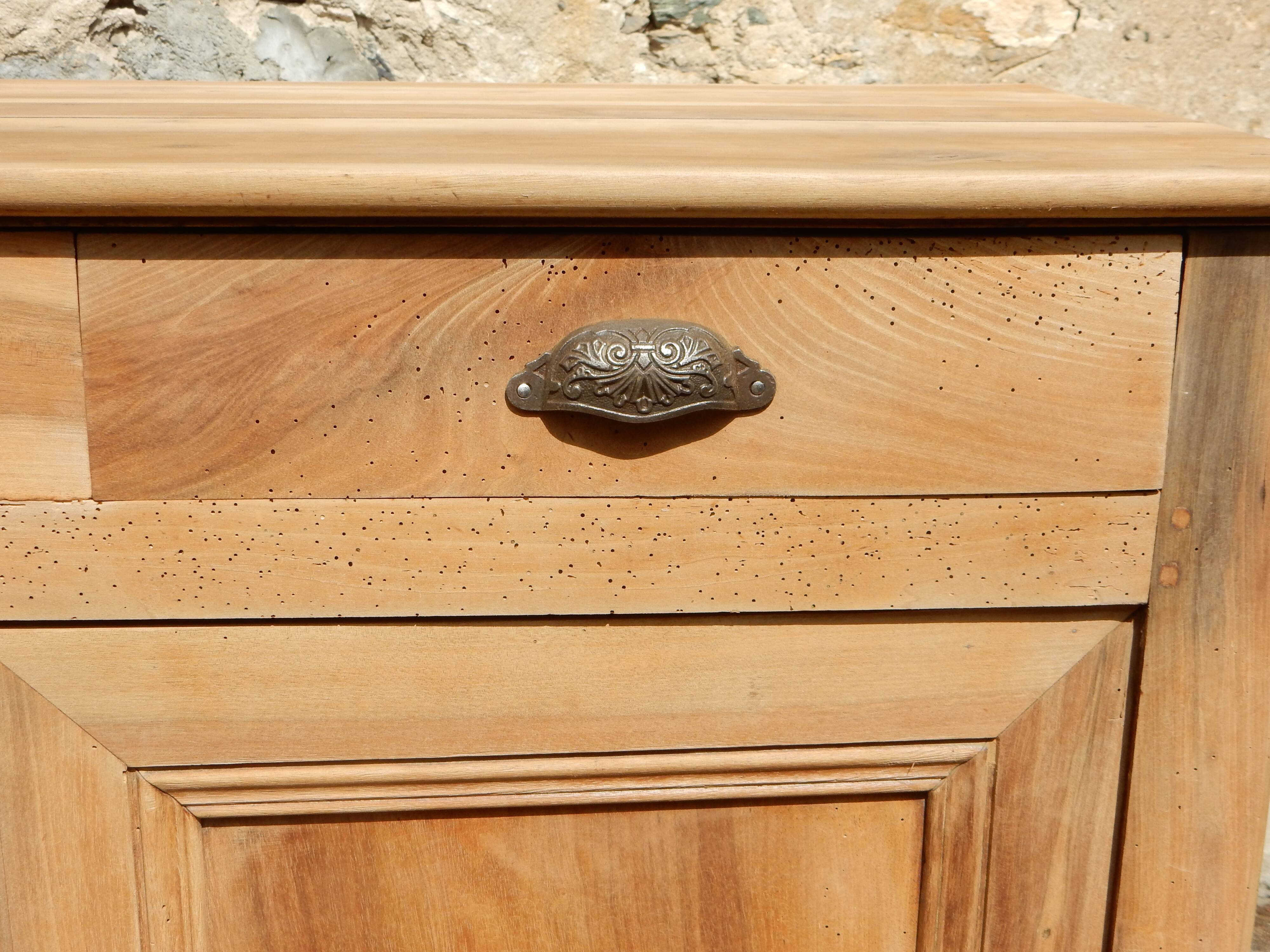 Majestic old walnut country sideboard