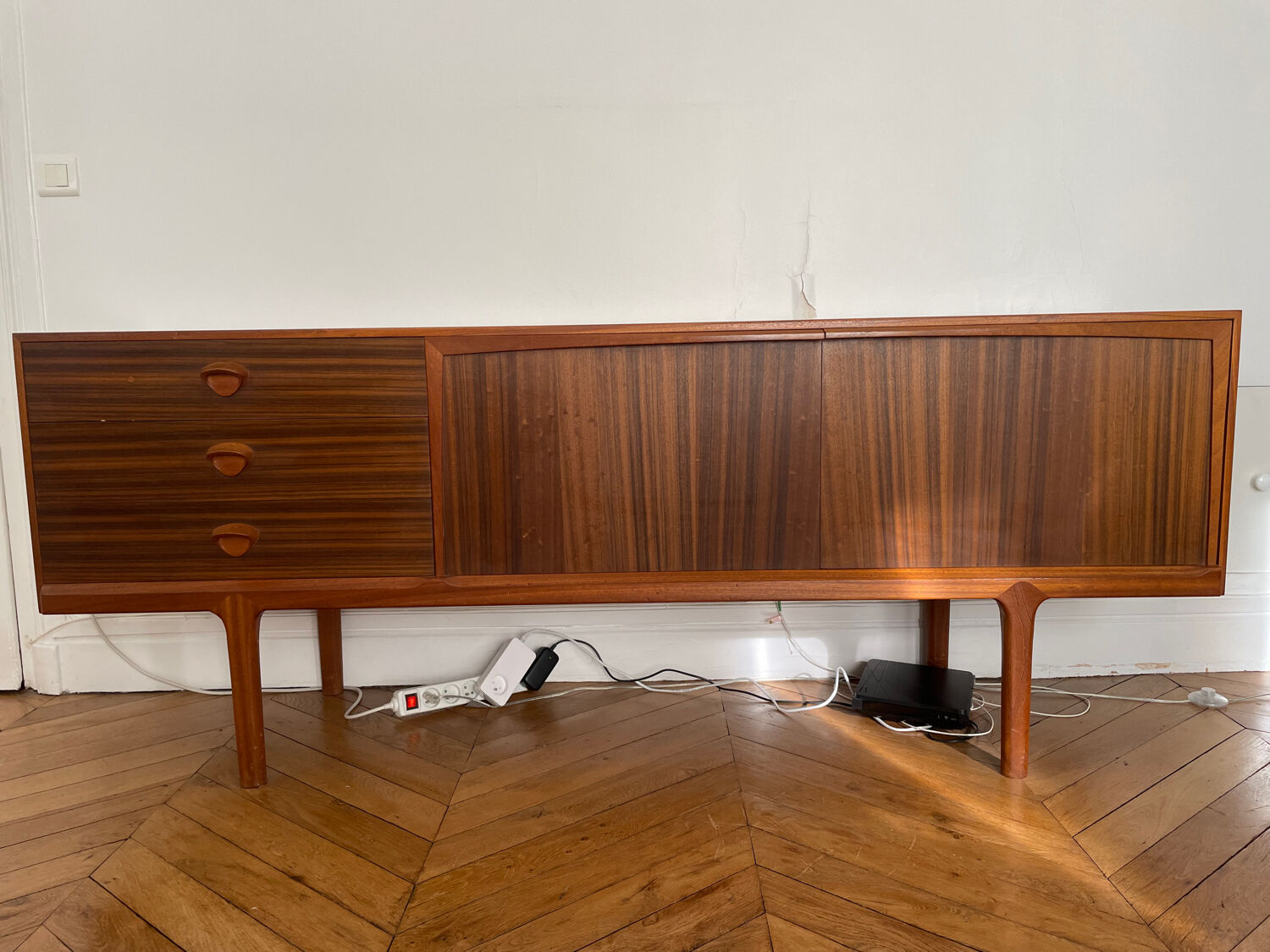 Vintage Scandinavian McIntosh sideboard