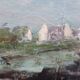 Painting seaside brittany artists' lounge 1970