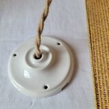 Rabane and leather suspension