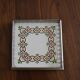 Numbered art deco table mat