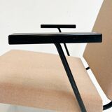 Cream Gispen 1407 armchair by Wim Rietveld, 1950s