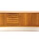 Teak sideboard, Bränntorps, Sweden, 1960
