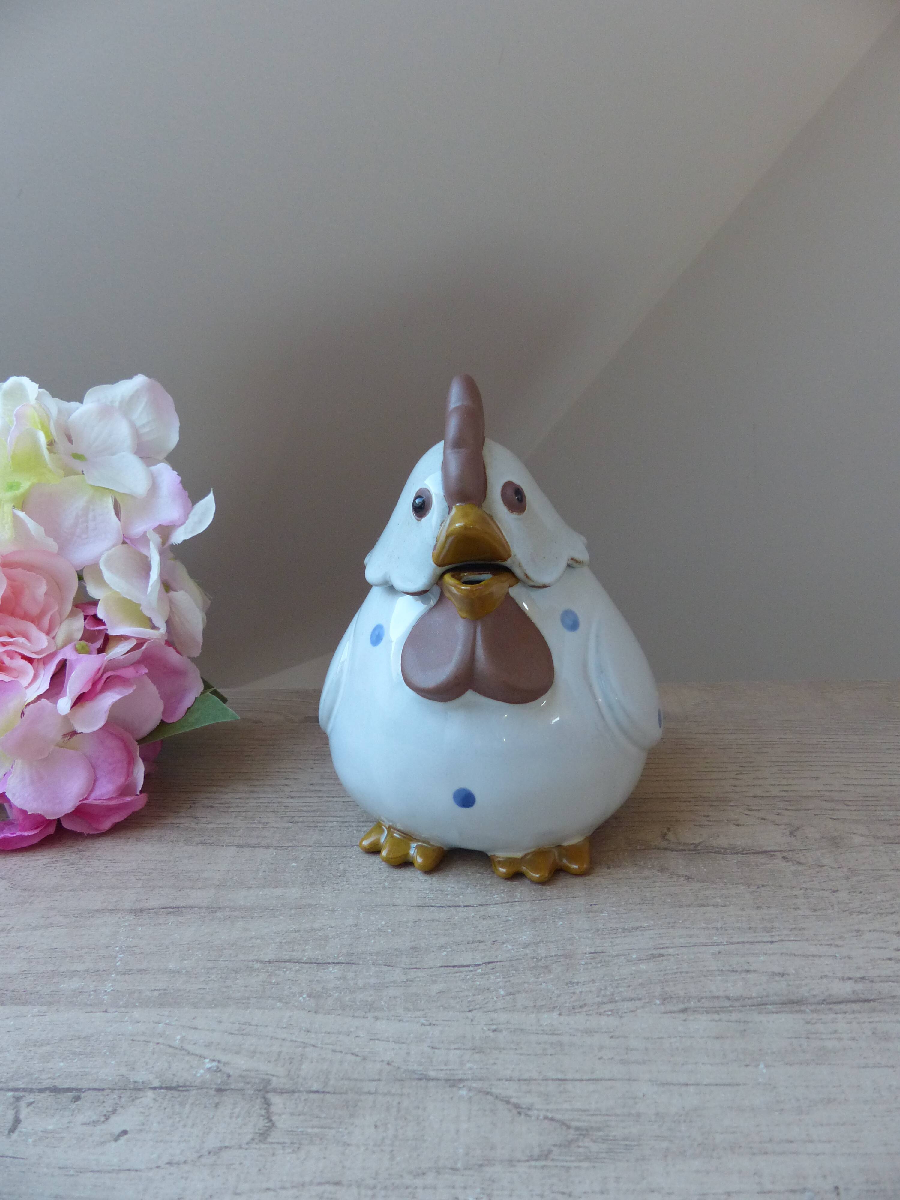 Hen-shaped sandstone teapot made in japan