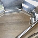 Bannette basket bread basket Art Deco silver metal Rosewood Christofle Alfenide