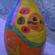 Vintage colorful vase
