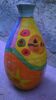 Vintage colorful vase