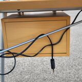 Jean Nouvel Edition Ligne Roset desk with its original lamp created for Relais Châteaux 1980