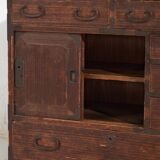 Small antique Japanese tansu – Meiji/Taishō period (c. 1890-1926) #26