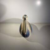 Bird sculpture, polychrome ceramic, Goebel, Germany 1984