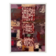 Abstract Urban Art – ‘Urban Breath’ – Contemporary Red & Purple textur