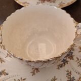 Lots of Sarreguemines Louis XV cups