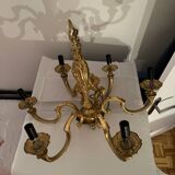 Bronze chandelier