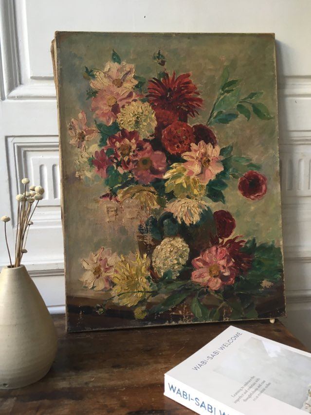 Painting ancient still life