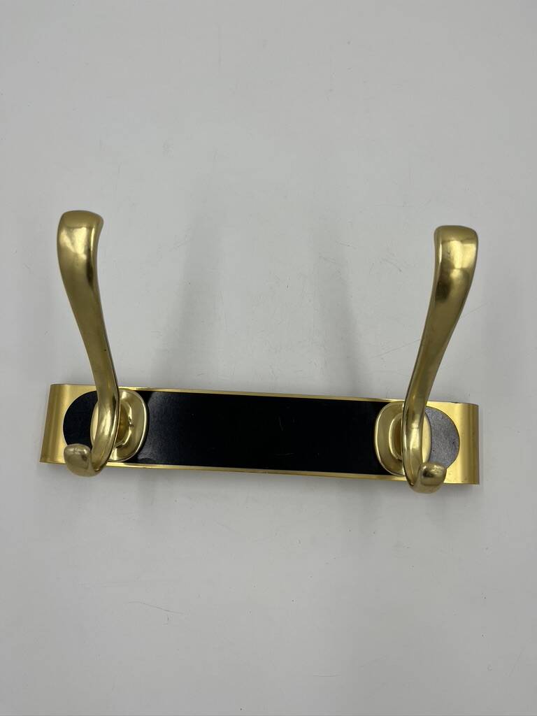 Brass coat rack