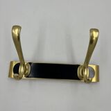 Brass coat rack