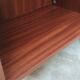 Bar cabinet on wheels