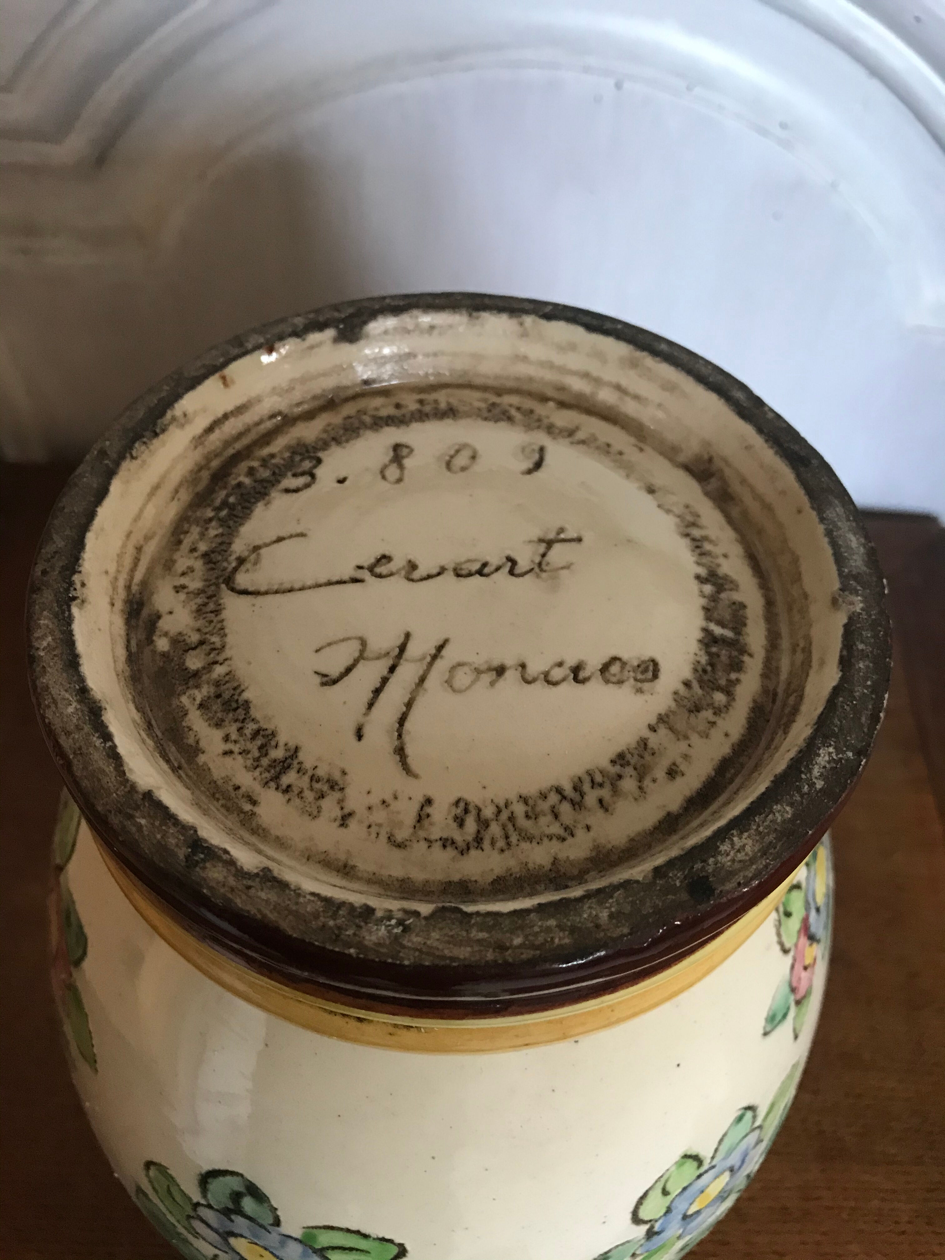 Vase Cerart Monaco circa 1950