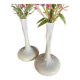 Pair of vases/soliflores Art Nouveau K&G Lunéville - France