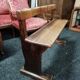 Old oak bench