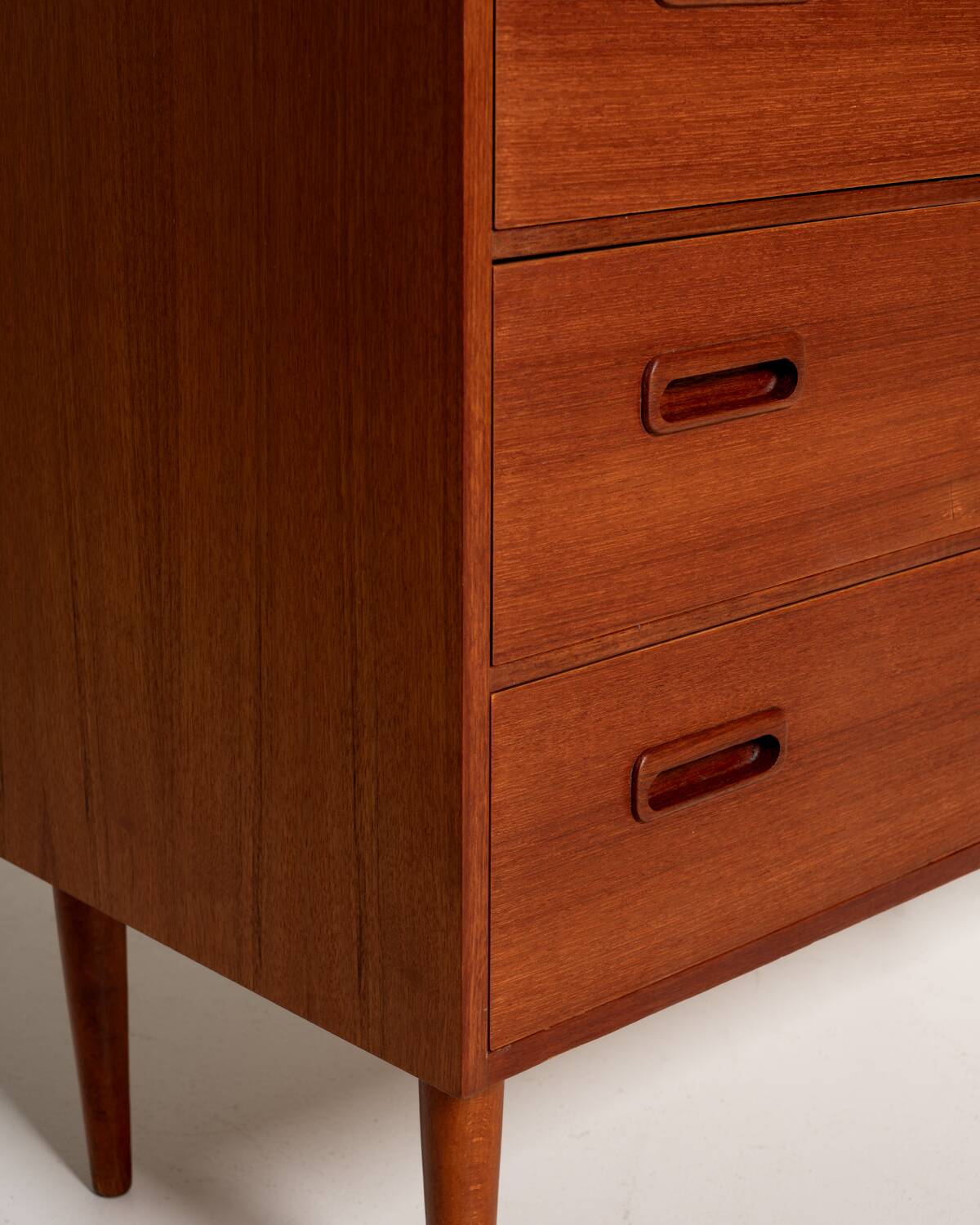 Teak Chest of Drawers, Scandinavia, 1960s