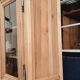 Antique two-body sideboard