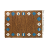 Modern Scandinavian carpet from the middle of the century, 195cm x 140cm