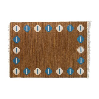 Modern Scandinavian carpet from the middle of the century, 195cm x 140cm