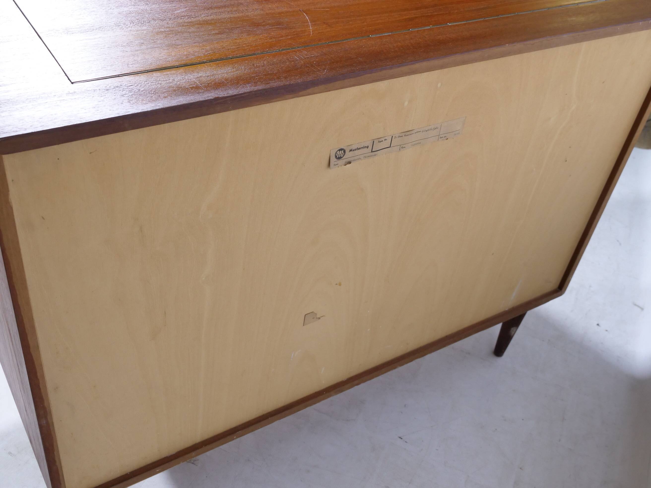 Mid Century Teak Bar Sideboard by Musterring, 1960s